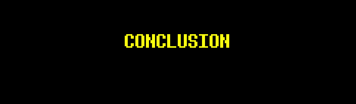 CONCLUSION